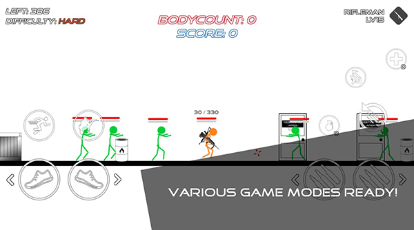 坚持战争鲜血打击无限金币版(Stick Warfare)