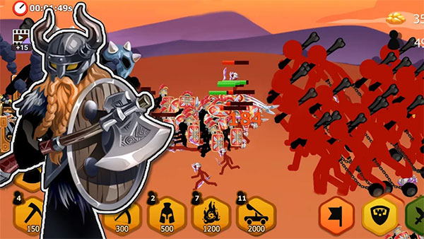 火柴人战争2帝国(Stickman Battle 2)