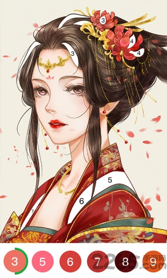 乐涂填色画板