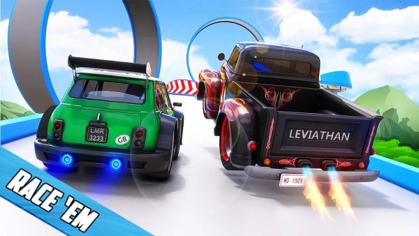 肌肉热车滑特技(Mega Ramp Car Stunts)
