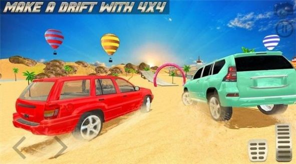 普拉多沙地飘移(Dubai jeep Drift Desert Race)