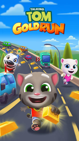 汤姆猫跑酷破解版无限金币和钻石2023(My Talking Tom Friends)