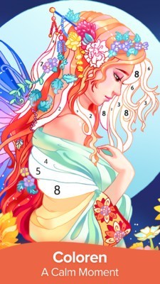 梦幻童话填色游戏