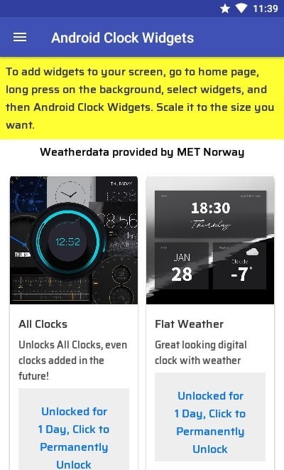 安卓时钟小组件(Android Clock Widgets)