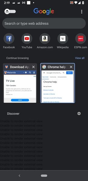 Chromium手机版
