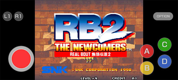 rb2恶狼传说2（REAL BOUT FATAL FURY 2）