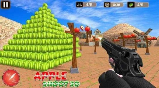 目标苹果和西瓜(Apple Target Shoot)