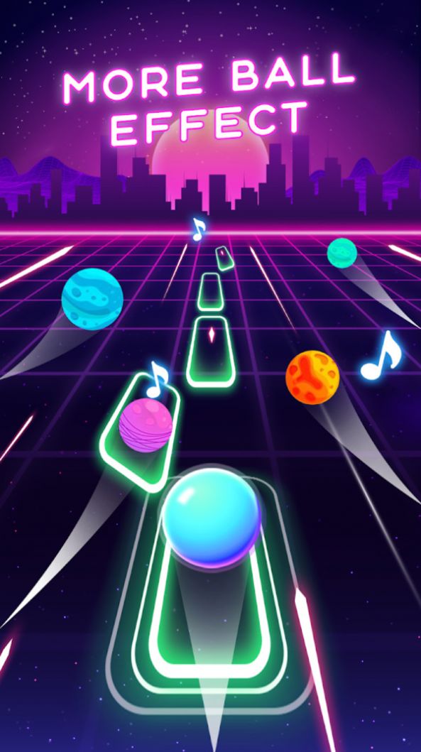 节奏弹球3D(Tiles Hop)